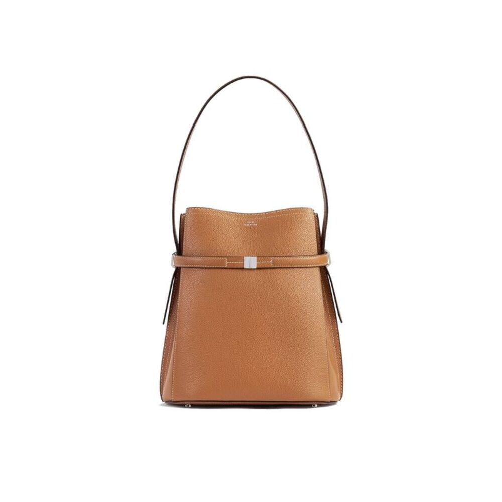 Toteme Leather Bucket Bag Women